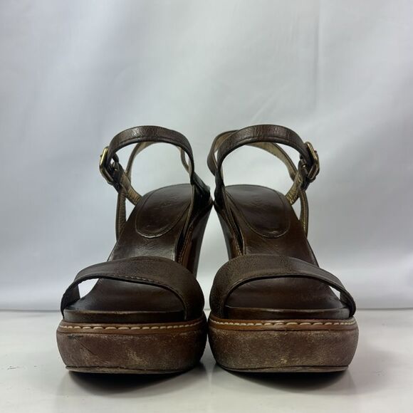 Prada Niciolla Platform Sagentle Worn Platform Shoes - Picture 9 of 16